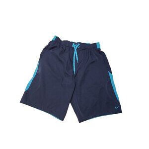 Men’s Nike Blue Swim Trunks Board Shorts Size Medium